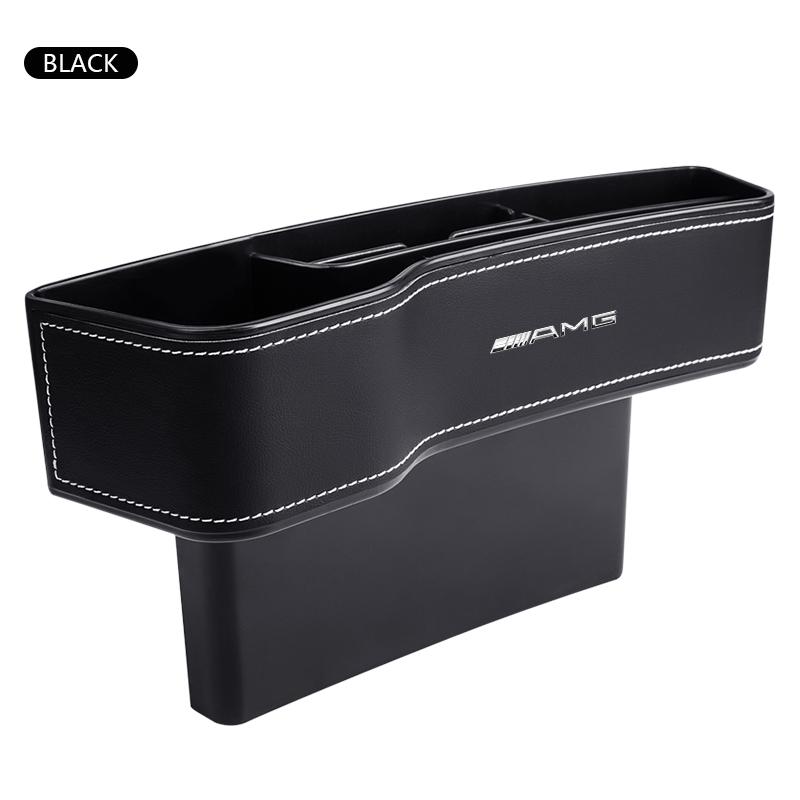 TFSM4 Multifunctional Car Seat Crevice Storage Box Seat Gap Slit Pocket Manager for Mercedes Benz GLE63 CLS63 GLC63 W204 W205 C63 W212