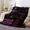 Coperta Rapper Hip Hop Rod Wave Coperta in Flanella Morbida Calda Plaid Decorazione Camera da Letto Coperta per Pisolino Divano Letto Sedia per Ragazzi Ragazze
