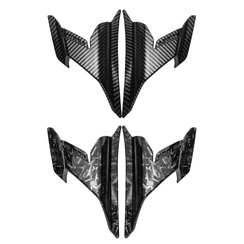 ABS Winglets Motorcycle Fairing Accessory Windshield Lower Wing Cover Protectors for Motorbike for ADV160 2022-2023