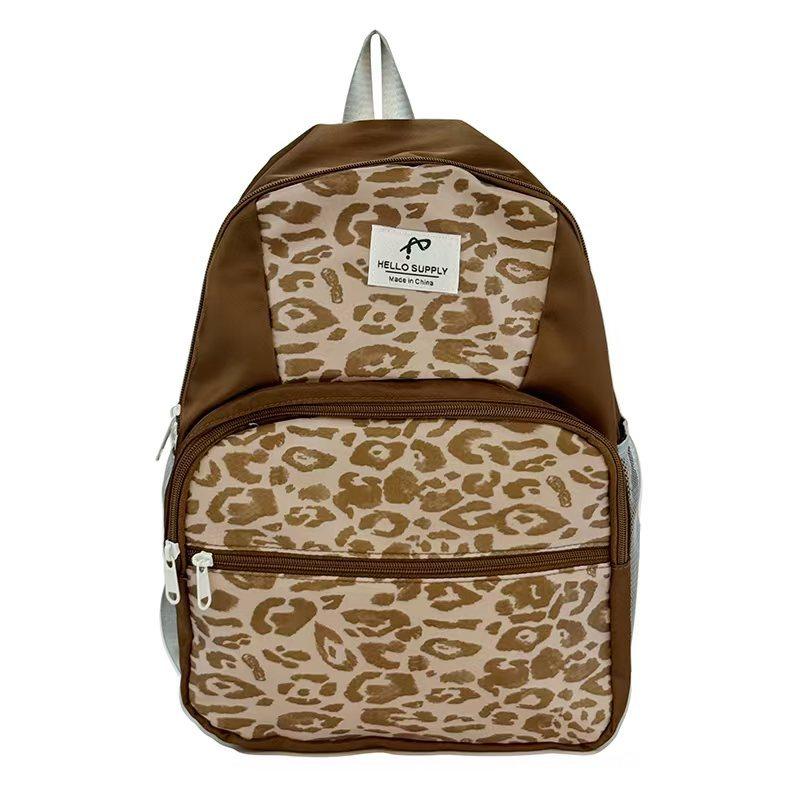 Schoolbag Popular Cute Fashion Primary School Boys and Girls Junior High School Bag Large Capacity Backpack Light Leisure Travel Backpack
