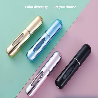 5 ml Parfüm-Abfüllflasche, Selbstpumpende tragbare Sprühflasche mit Bodenbefüllung, Recycelbare Parfüm-Probenflasche, Kosmetikflasche