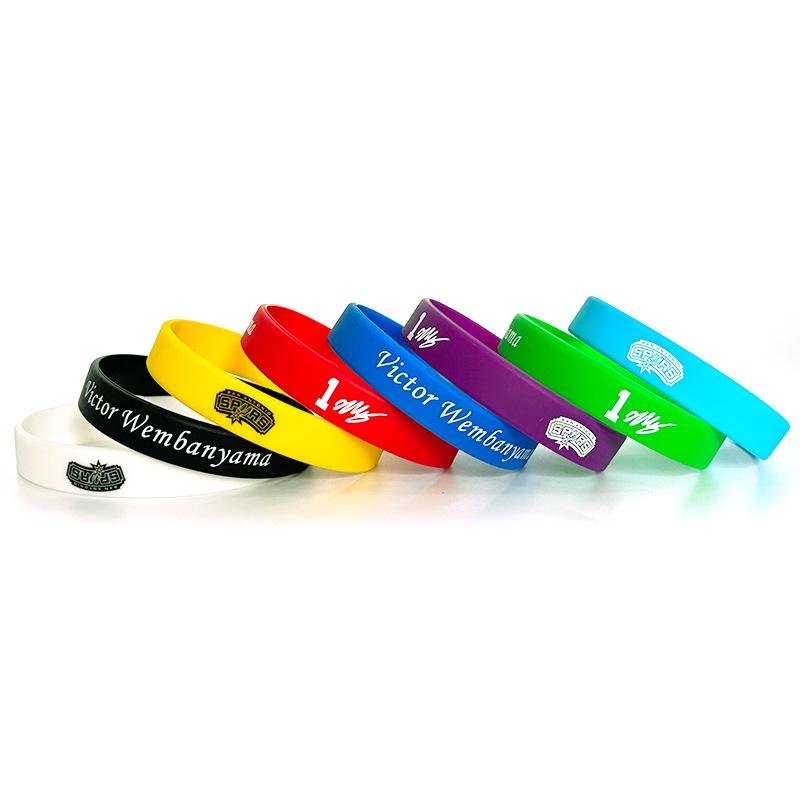 Braccialetti in Silicone da Stella NBA: Kobe, LeBron, Curry, Irving, Durant - Braccialetti per Fan di Basket e Calcio