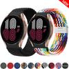 20/22mm Strap for Samsung Galaxy Watch 6/7/5/pro/4/Classic/46mm/active 2 Gear S3 Braided Elastic Bracelet Huawei GT/2/3 Pro Band