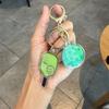 Creative Cartoon Pickleball Paddle Keychain Ornament - Fun Unisex Backpack Pendant Gift