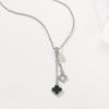 Titanium Steel Non-fading Necklace - European & American Style, Light Luxury, Versatile Korean Fashion, Perfect for Women and Girlfriend Gifts.