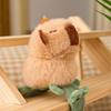 Soft Capybara Slap Wristband Plush Huggers Slap Toy Creative Capybara Slap Bracelets  for Kids Gift