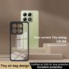 For Xiaomi 14T Clear Case TPU+PC Phone Cover Reinforced Corners