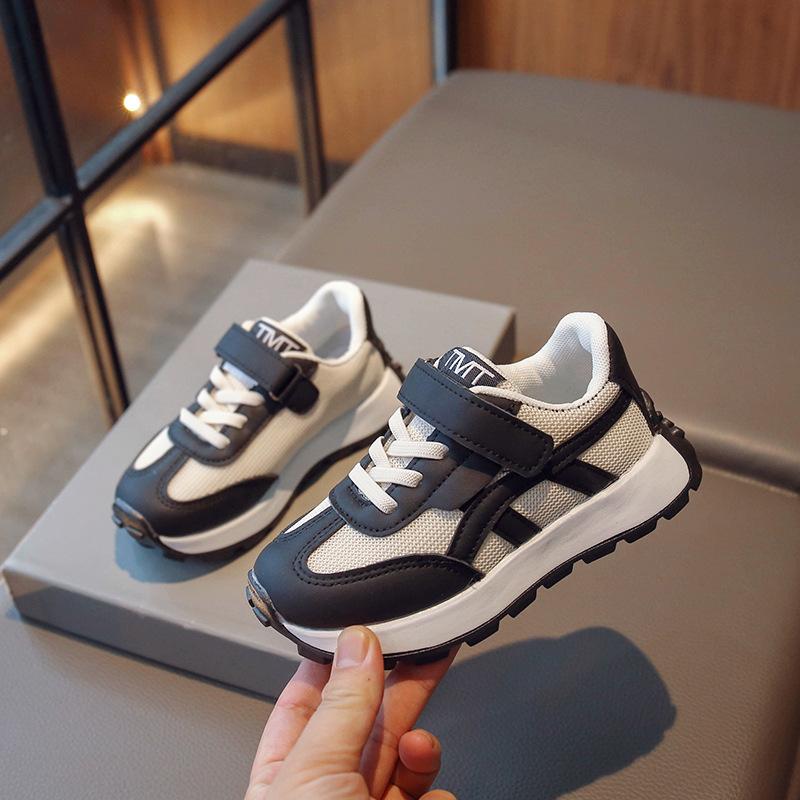 Boys shoes 2025 spring and autumn new children's sports shoes winter velvet dad shoes boys baby soft-soled Forrest Gump shoes
