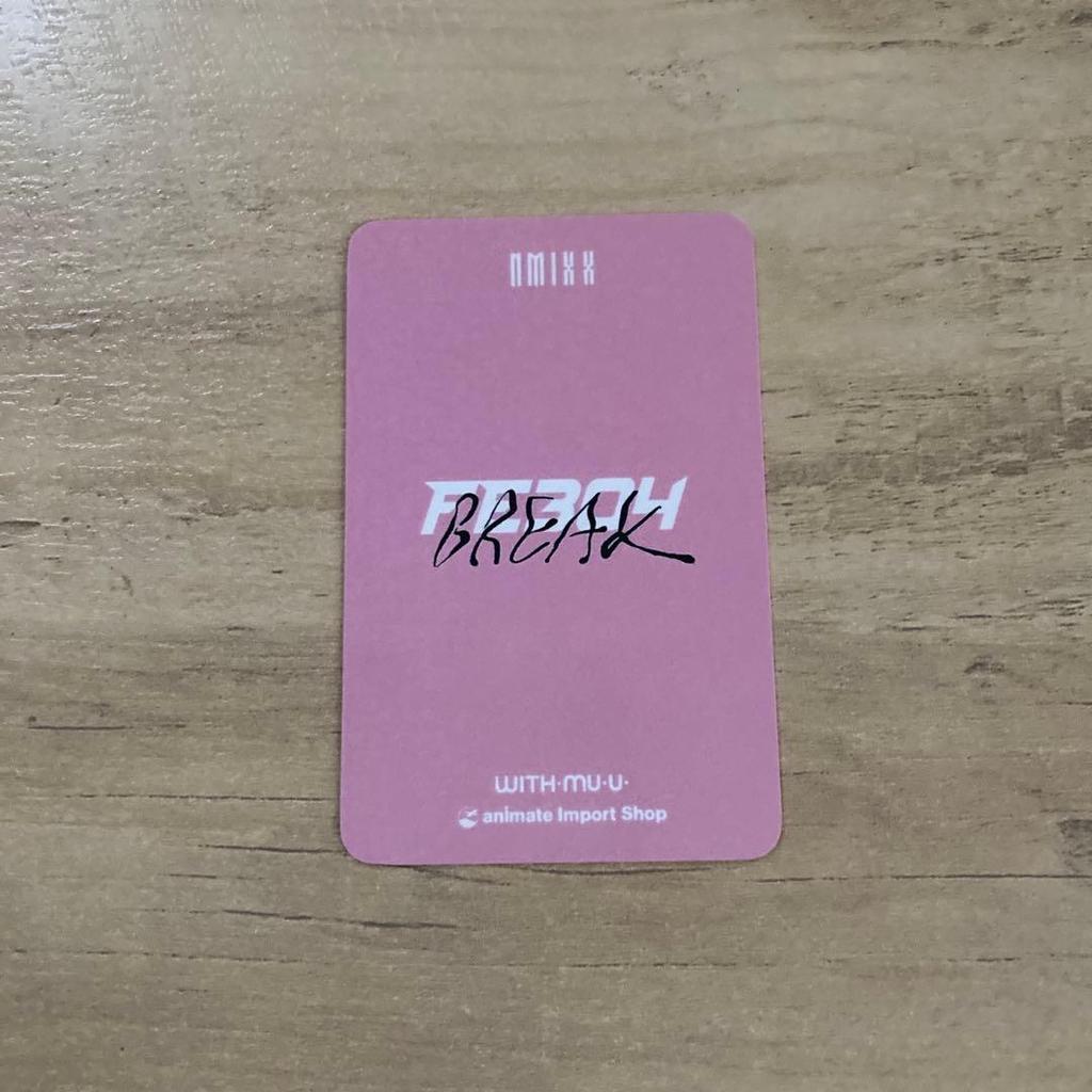 [USED] NMIXX Hyewon animate Lucky Doro Close-up Trading Card