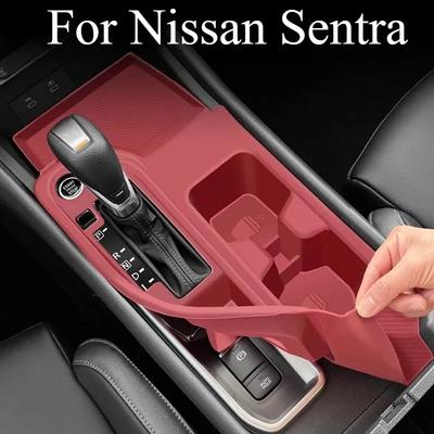 Silicone Protective Pad for Nissan Sentra -2025 - Special Central Control & Non-slip Water Cup Cover (Interior Decoration)