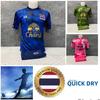 THAILAND National Football Soccer Camouflage Vintage Shirt Mandarin Collar Flag Badge Logo Unisex JERSEY Print Quick Dry Short Sleeve Uniform Elephant
