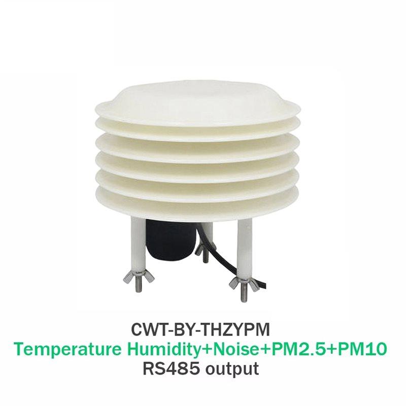 ABBP-PM2.5 PM10 Noise Humidity Temperature Sensor Outdoor Monitoring System With Rs485 Output Interface