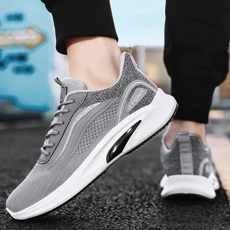 Fashion Fashion Men Sneakers Mesh Casual Shoes Lac-up Lightweight Vulcanize Walking Sneakers Suitable For Running Exercise Healthy Livin