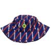 Custom Rubber Patch Logo 100% Cotton Four Seasons Unisex Bucket Hat High Quality Silk Screen Printed Casual Outdoor Travel