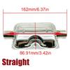 2 Set 24mm Muffler Silencer Straight Pipe / S Curved Pipe Car Air Diesel Parking Heater Exhaust Pipe Stainless For Diesel Heater