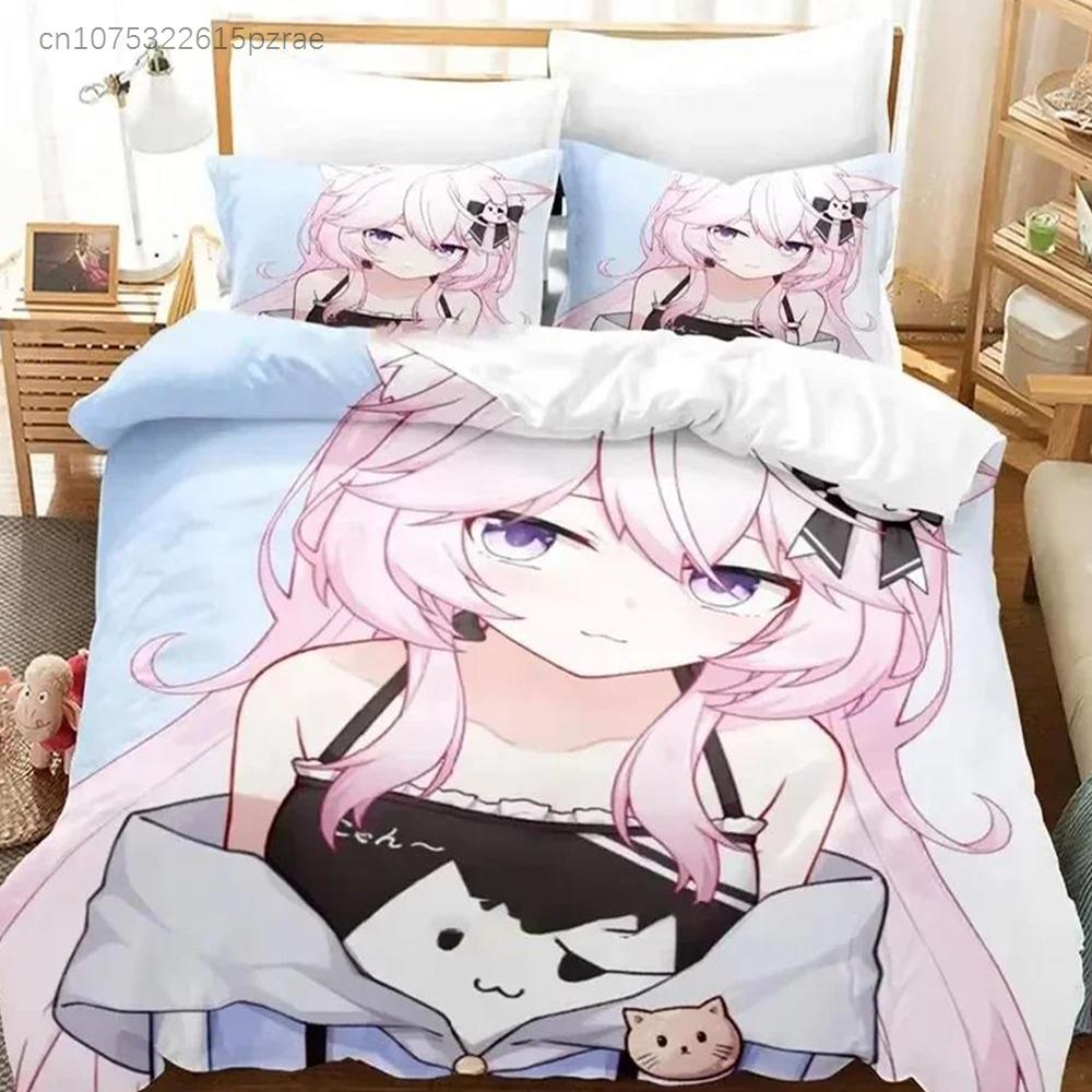 Anime Nyatasha Nyanners Bedding Set For Bedroom Soft Modern Bedspreads Comefortable Kids Duvet Cover Quilt Cover And Pillowcase