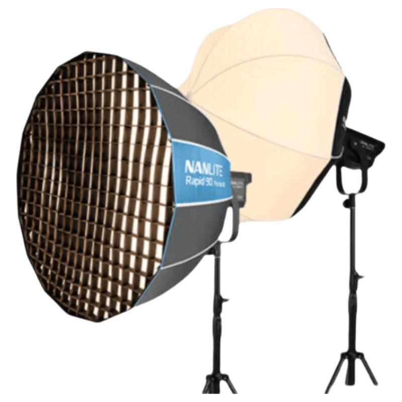 NANLITE Forza 300B II Bi-Color LED Monolight Dual Kit