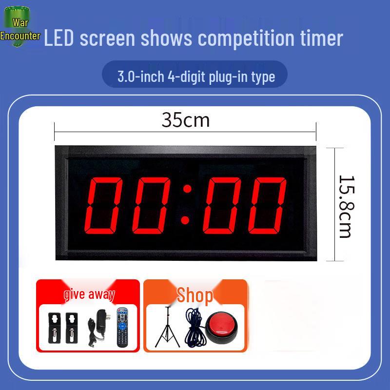Zhan Yu Competition Timer with Single-sided HD Display