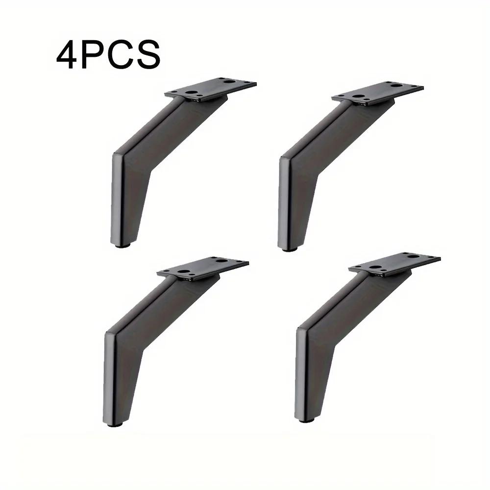 Black metal legs furniture accessories legs sofa feet furniture parts cabinet legs Furniture Iron Steel Tv Stand Leg Sofa Legs