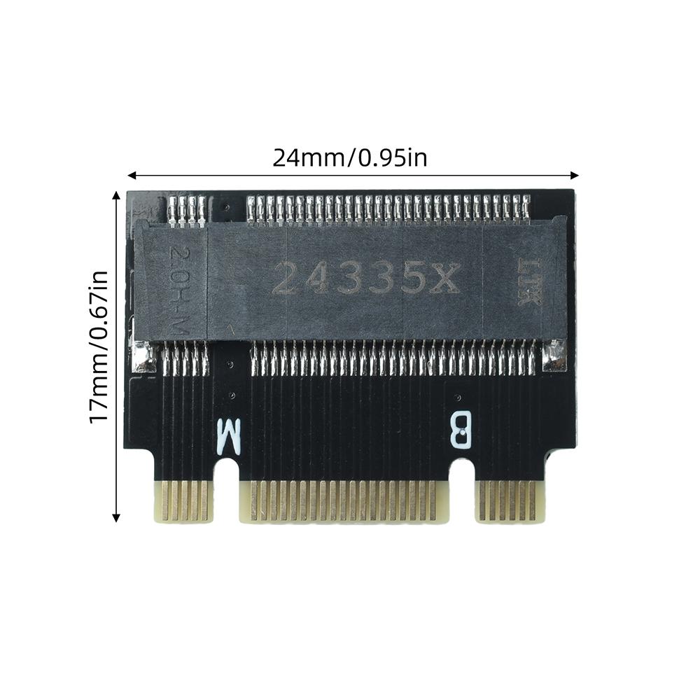 2230 To 2242 M.2 SSD Converter M.2 NVME B+M Adapter For ThinkPad X270 X280 T470 T480 L480 T580