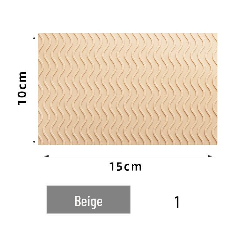 Water Ripple Non-Slip Silicone Heel Stickers