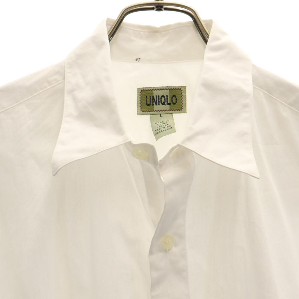 Uniqlo Old Short Sleeve Shirt L White Men's Used