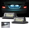 6 LED Car License Number Plate Light for SUV Truck Trailer Van Tag Step Lamp White Bulbs Car LED License Plate Lights