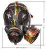Steampunk Latex Gas Mask for Halloween, Carnival, or Masquerade.