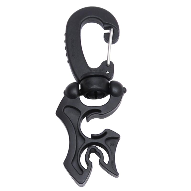 Diving Hose Holder Diving Hose Regulator Clip Double BCD Hose Clip Scubas Diving Hose Retainer Buckle for Snorkeling