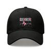 Senior 2026 Baseball Hat - Vintage Washed Look Print Adjustable Sun Cap For Unisex Adults, Lightweight Breathable Polyester Outdoor Sports Hat -