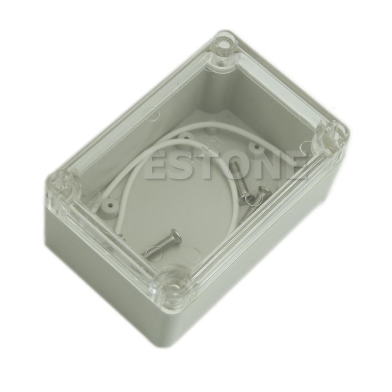 Plastic Junction Box for w/Clear Cover Preventive Box Power Enclosure Wear-resis