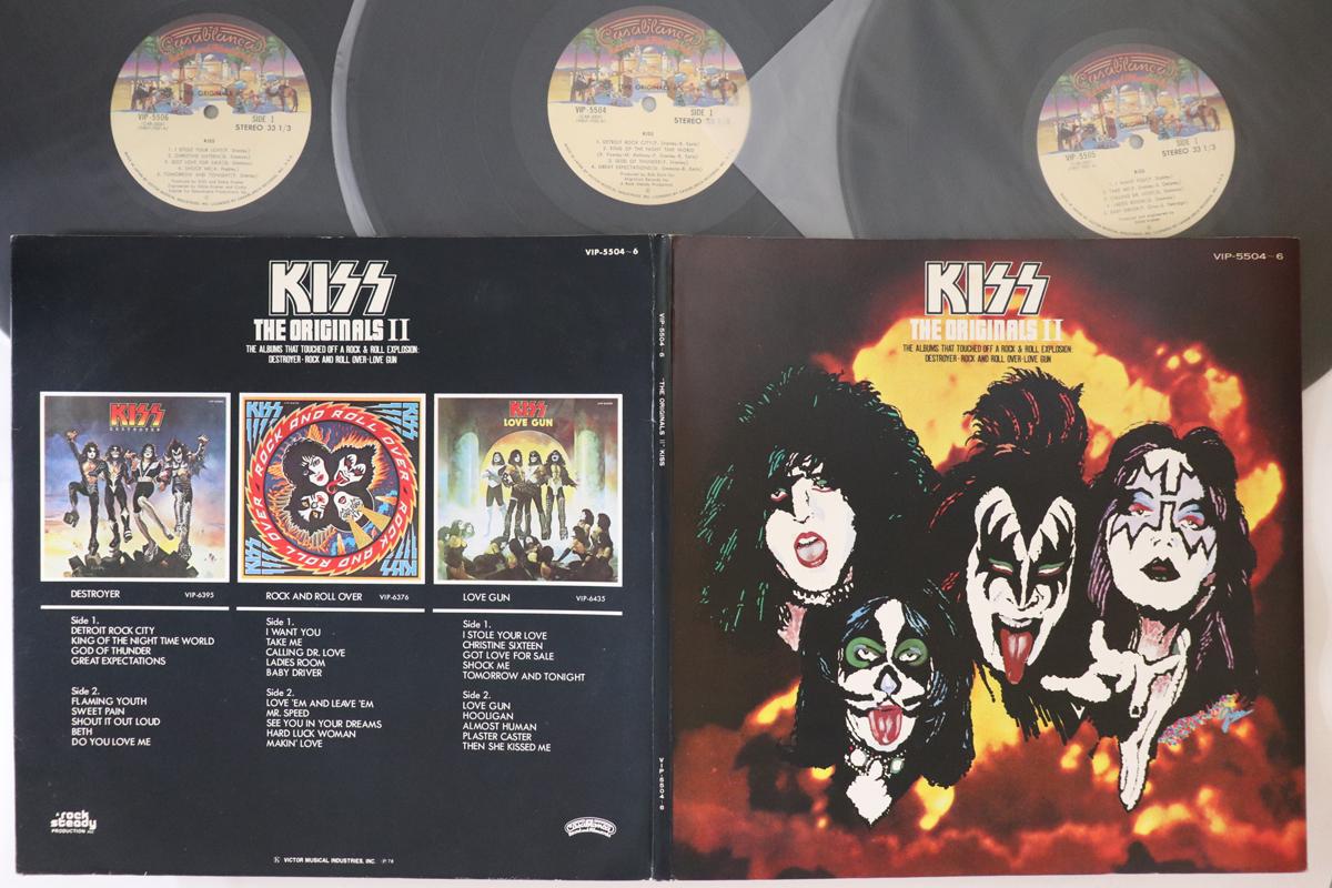 

LP-пластинка KISS - Originals Ii (Только для Японии Релиз De VIP55046 CASABLANCA 1978 Японский Рок Б/У