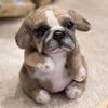 Hot Sale Realistic Sitting Poodle Pug Puppy Plush Toys Stuffed Doggy Cute Fluffy Plush Pet Room Decor Children Birthday Gift