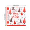 20PCS/Set Christmas Theme Christmas Party Supplies Disposable Tissues Restaurant Decorations Napkins Safe Christmas
