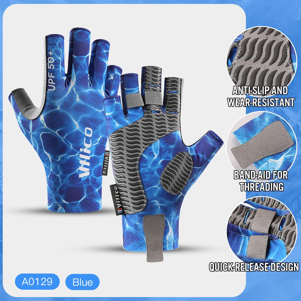 Fishing Gloves Catching Gloves Release Anti-Slip Protect Hand From Puncture Scrapes Waterproof Fishing Gloves