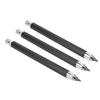 3pcs Built-in Sharpener Mechanical Carpenter Pencil Automatic Clutch Pencil  Draft Drawing