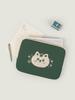All New Frame Embroidered Laptop Pouch_Sweet Cat (Ipad 11/13/16 Inch)