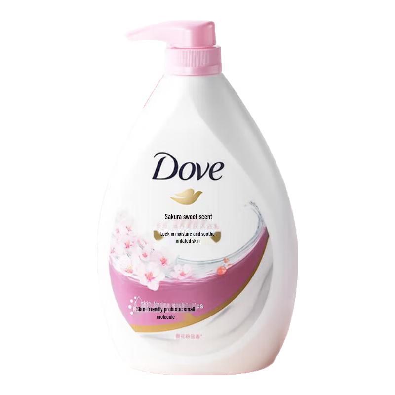 Dove Nourishing Beauty Shower Milk with Cherry Blossom Scent