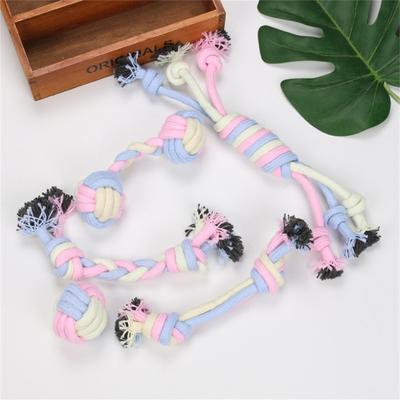 Pet Toy Super Soft Wear Resistant Cotton Rope Pet Dog Outdoor Indoor Interactive Chew Toy for Home