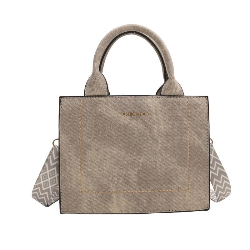 Bags Fashion Handbags Small Square Bags Textured Pu Shoulder Bags Niche Versatile Messenger Bags