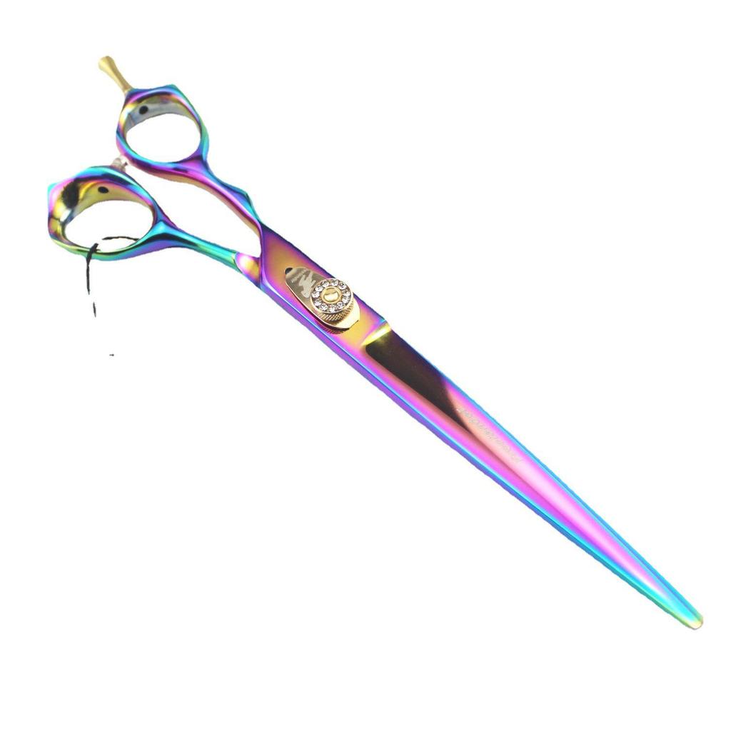 7.5" God Walker Color Plating Left-Hand Pet Shears with Bag