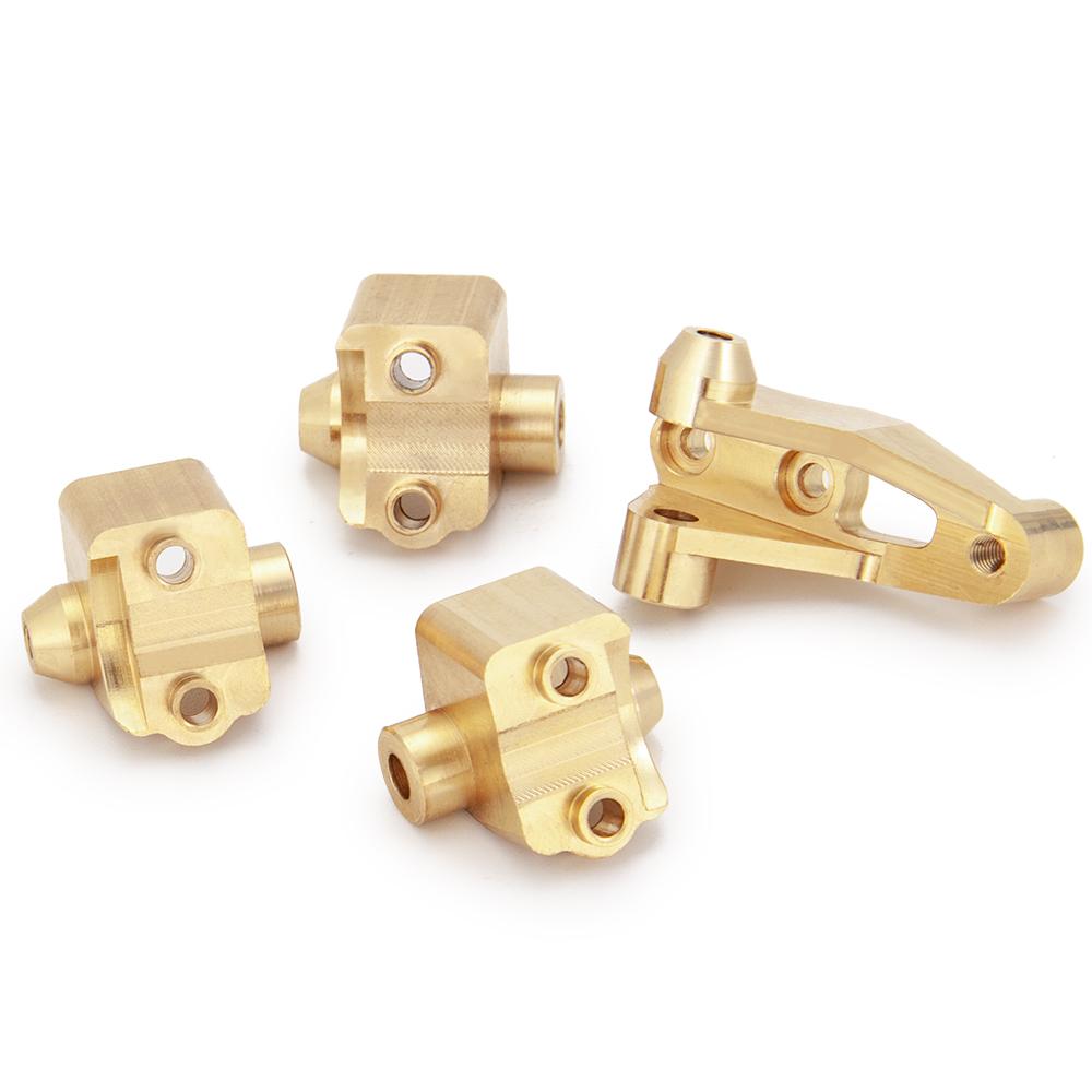 YEAHRUN Brass Axle Mount Suspension Links Stand for 1/10 RC Crawler Car TRX4 TRX6 Upgrade Parts