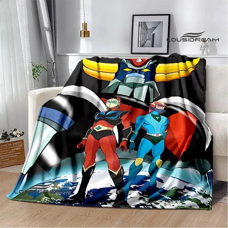 UFO ROBO GRENDIZER GOLDORAK printing blanket thin blanket anime blanket Picnic blanket birthday gift