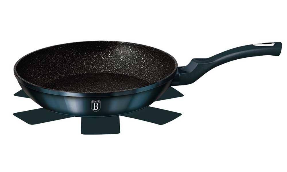 GRANITE FRYING PAN 24cm BERLINGER HAUS AQUAMARINE BH-1871