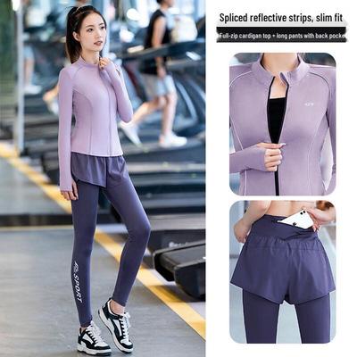WEZHO Quick-Drying Yoga Fitness Running Set