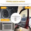 2M Sponge Foam Seal Strip Tape Adhesive Anti Collision Soundproof Weather Stripping for Doors Windows Furniture Protection