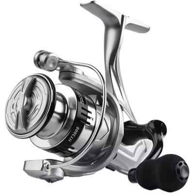 Spinning Various Sizes Max Drag Force Gear Ratio Reversible Handle Suitable for Tai Bluefin Bass Saltwater General EVA Grip Fi's+7 Reel, 2000-3000,