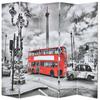 Partition 200 X 170 Cm London Bus Black and White