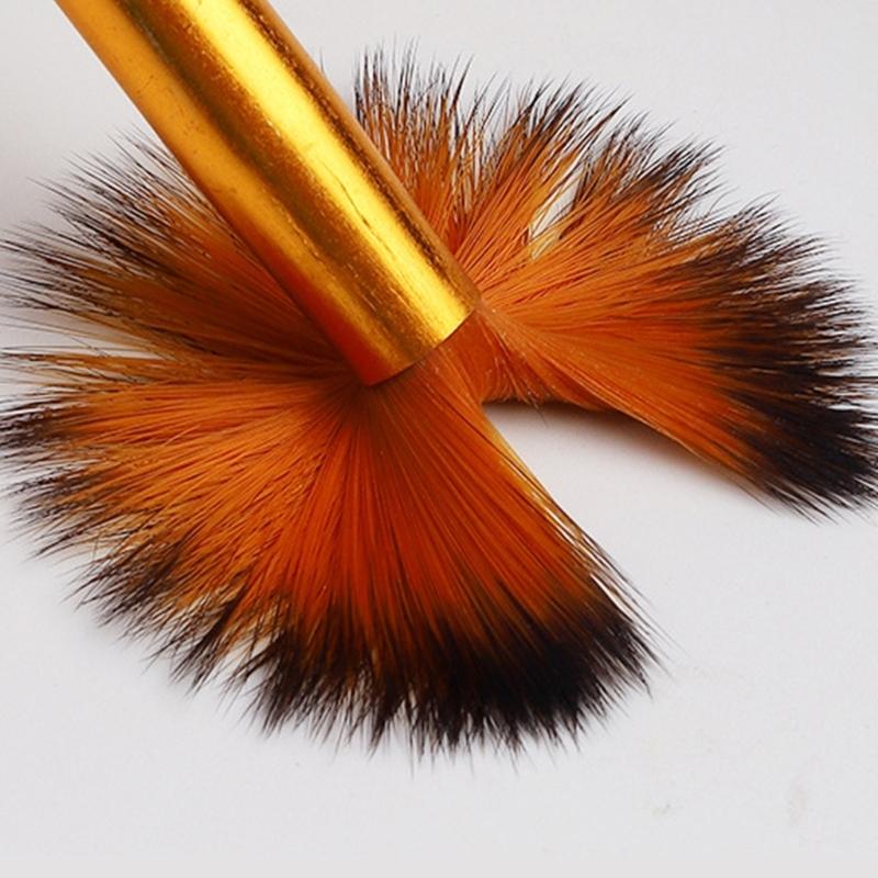 10 Pcs Painting Brushes With Comfortable Grip Drawing Supplies For Artists And Students