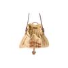 MIU MIU Raffia Fiber Handbag, Shoulder Bag Women's Natural Cognac 5ND016-2DO1-F0A5T